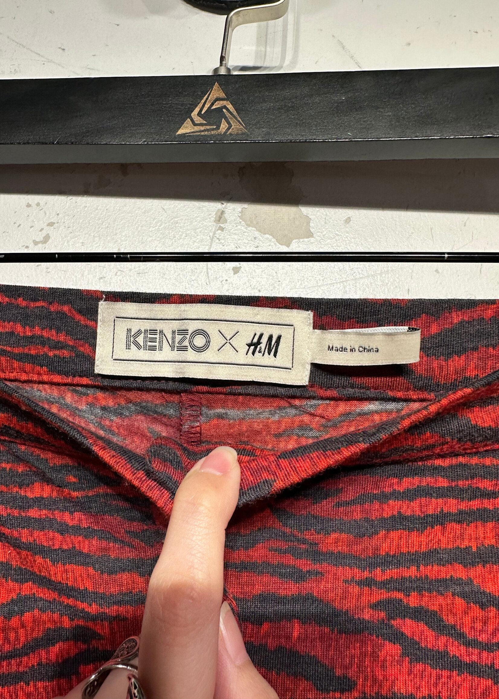 Kenzo x H&M Red Tiger 2PC Set Fem S