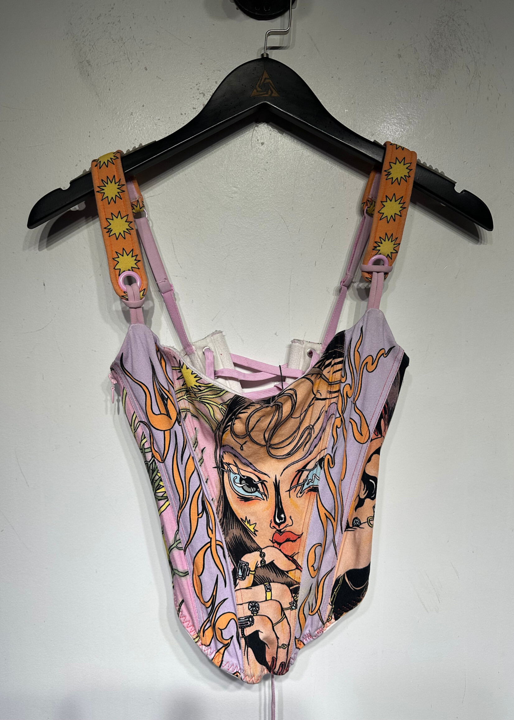 Savage x Alice Bloomfield Illustration Corset Top Fem S