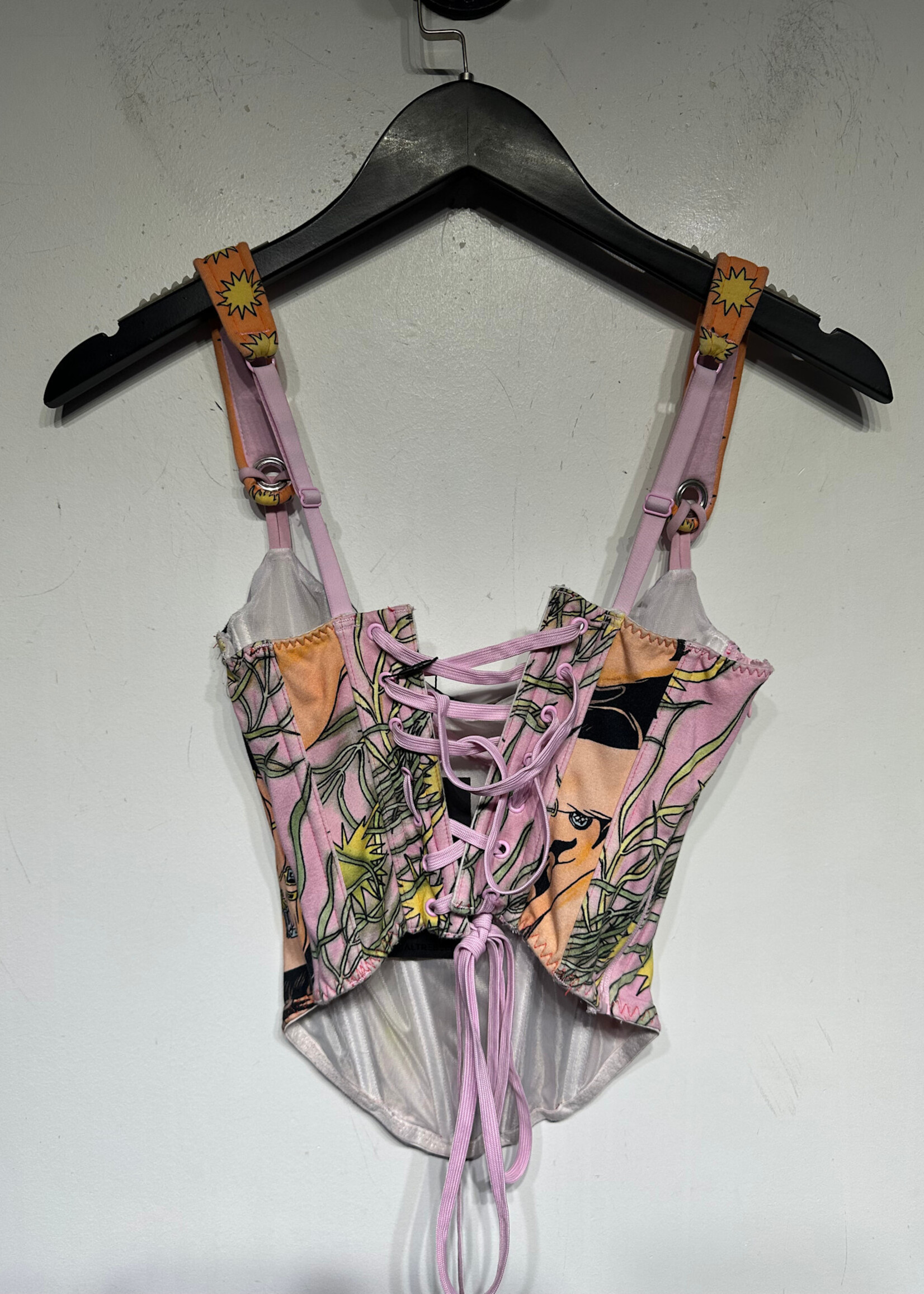 Savage x Alice Bloomfield Illustration Corset Top Fem S
