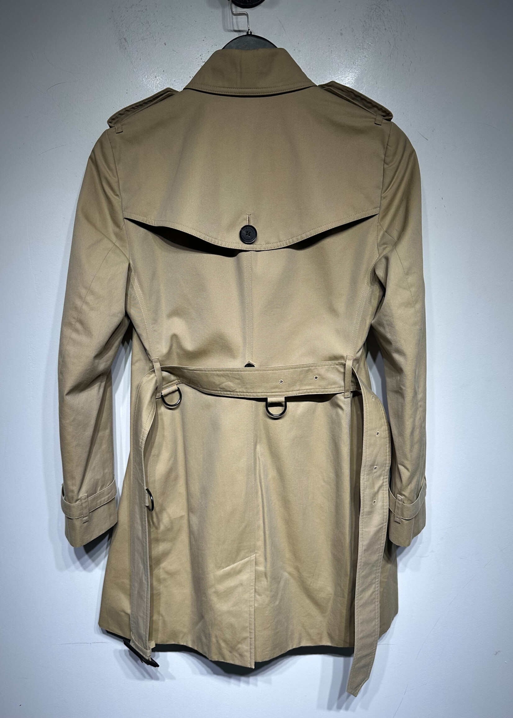 Burberry Khaki Trench Coat Fem S
