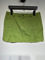 FLORUCCI GREEN PLEATED SKIRT 32