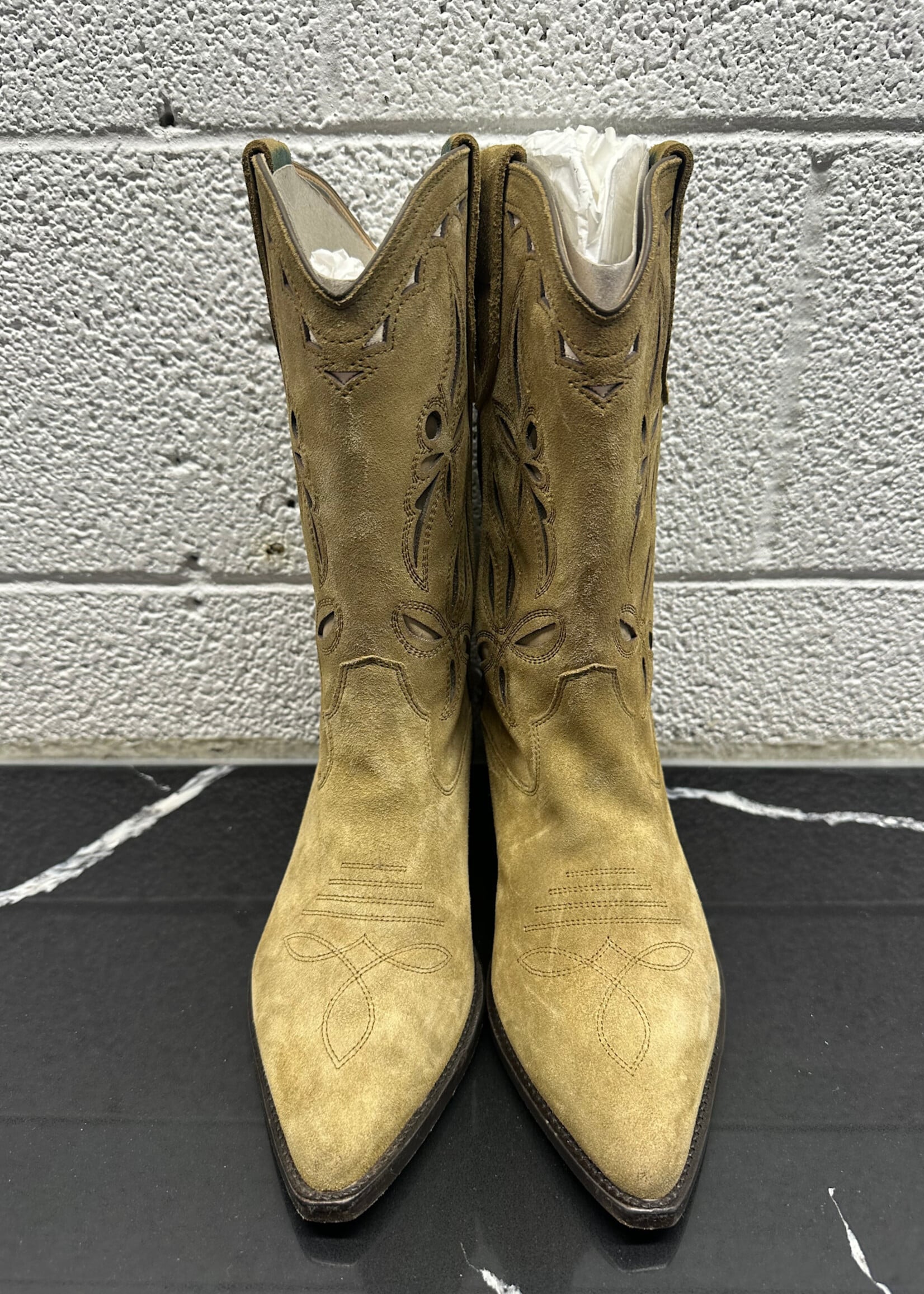 Isabel Marant Duerto Western Suede Boot 38/8