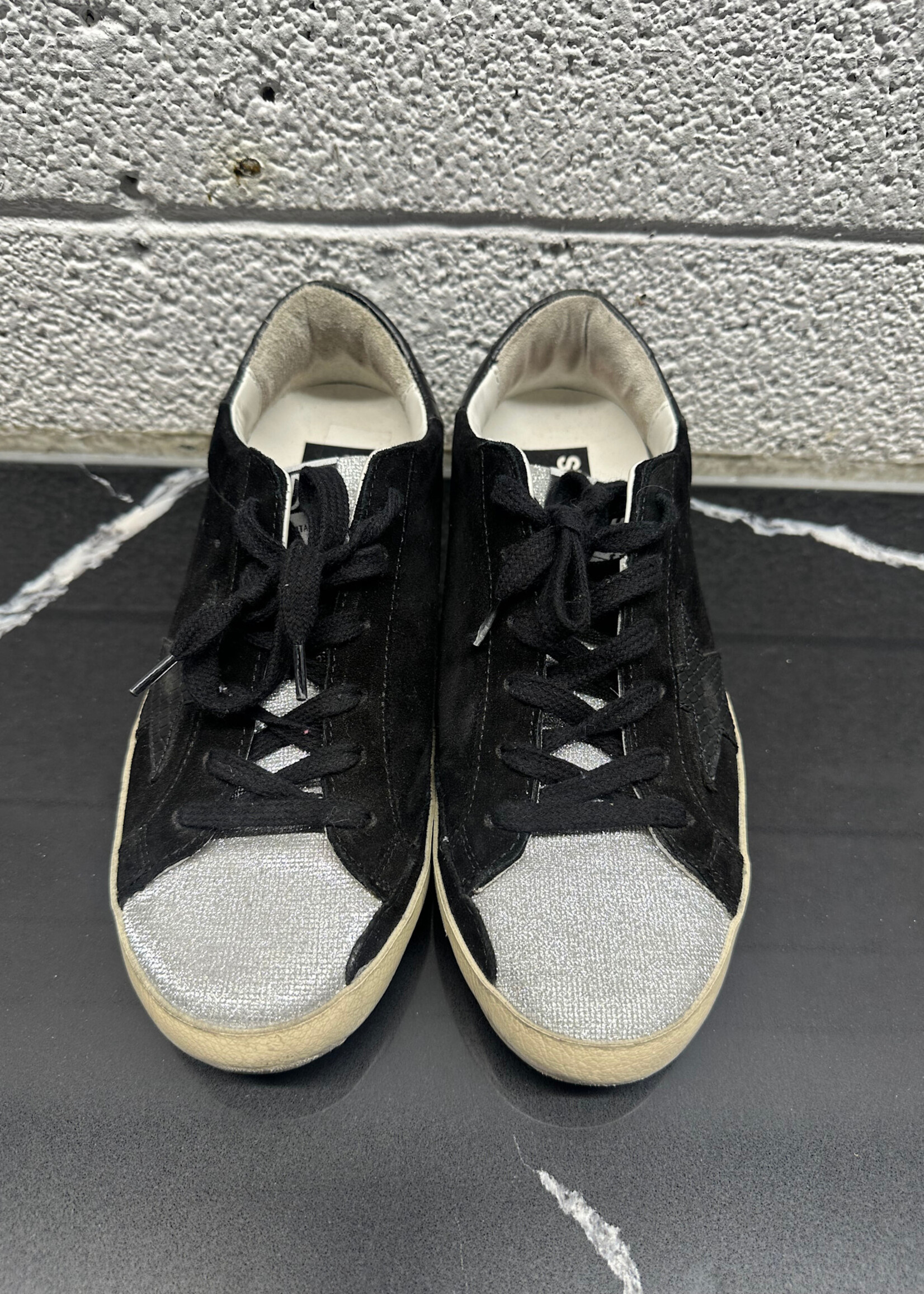 Golden Goose Black White Superstar 38/7.5