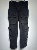 Zara x Rhuigi Black Cargo Pants Masc 34
