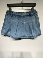 We The Free Denim Pleated Mini Skirt 28