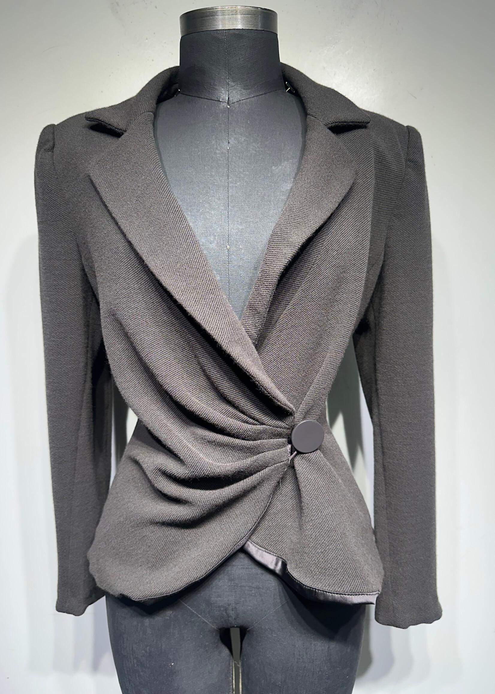Armani Collezioni Brown Blazer Fem L