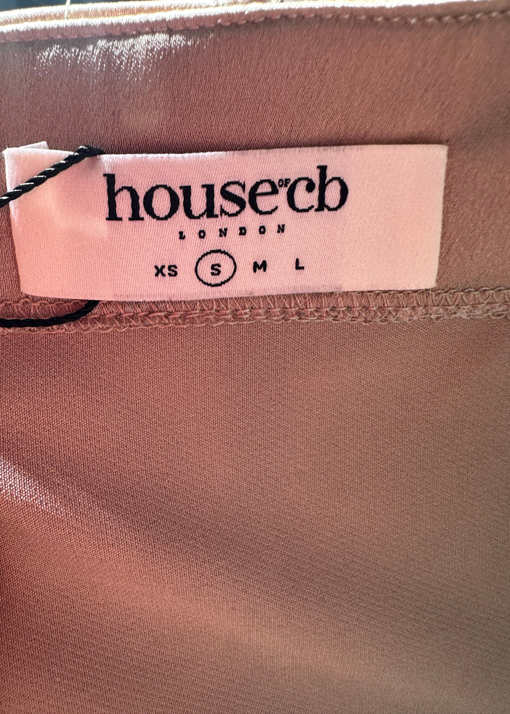 House of CB Tan Corset / Dress Set Fem S