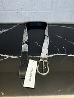 Burberry Grey Floral Belt L
