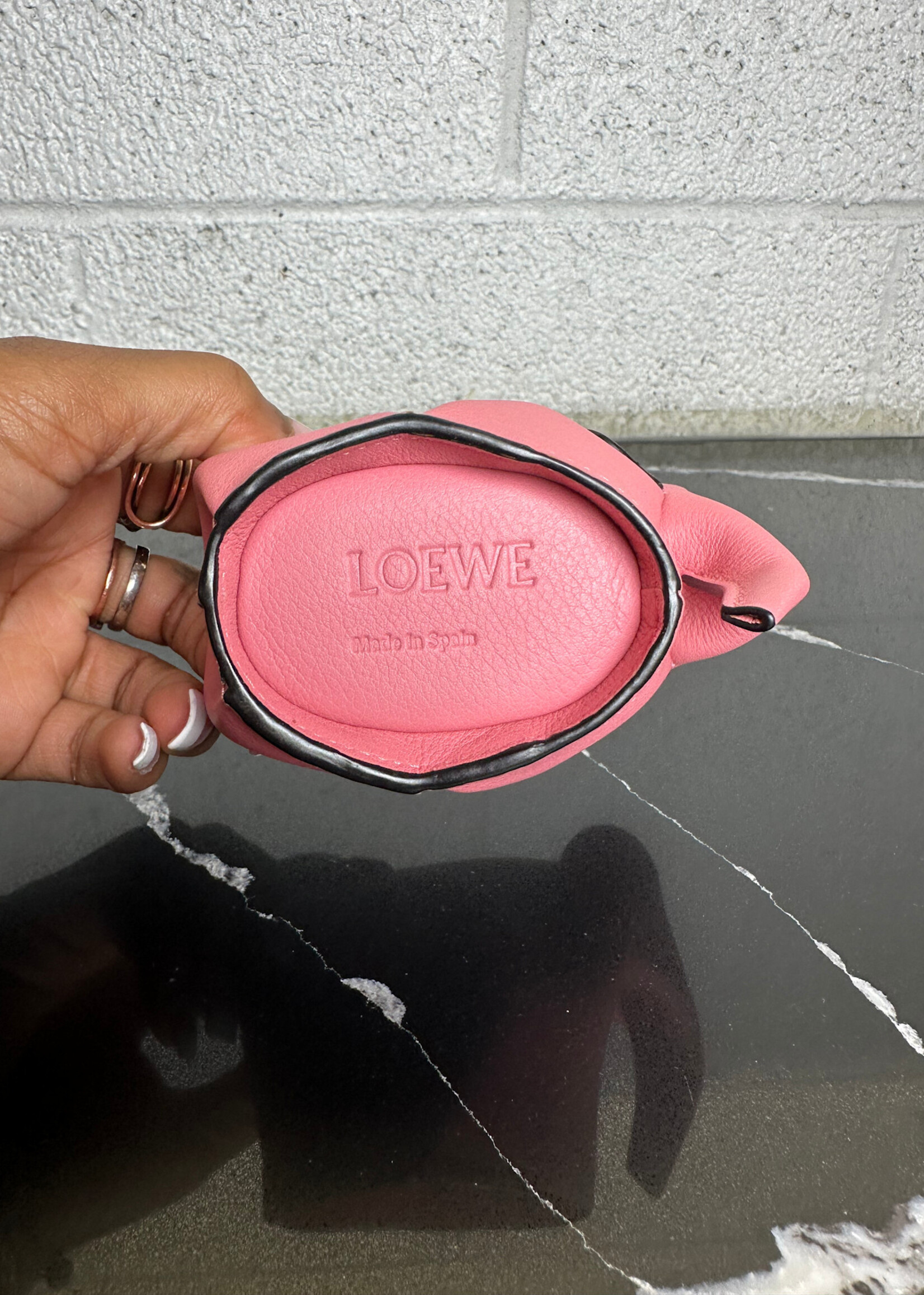 Loewe Pink Elephant Coin Holder