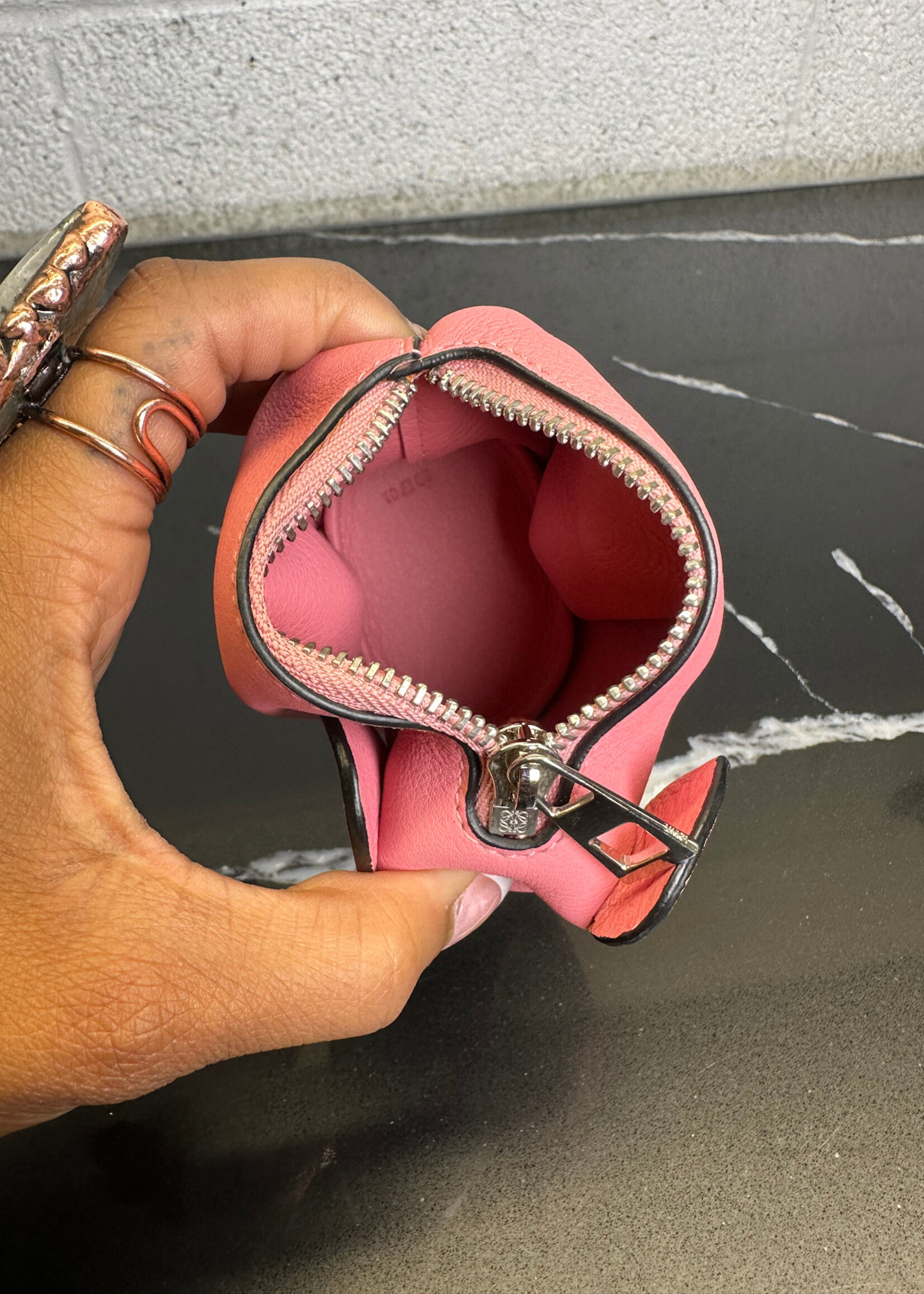 Loewe Pink Elephant Coin Holder