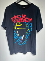 Dick Tracy Vintage Black Graphic Tee XL