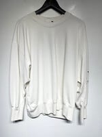 Adidas Y3 White Logo Sweater L