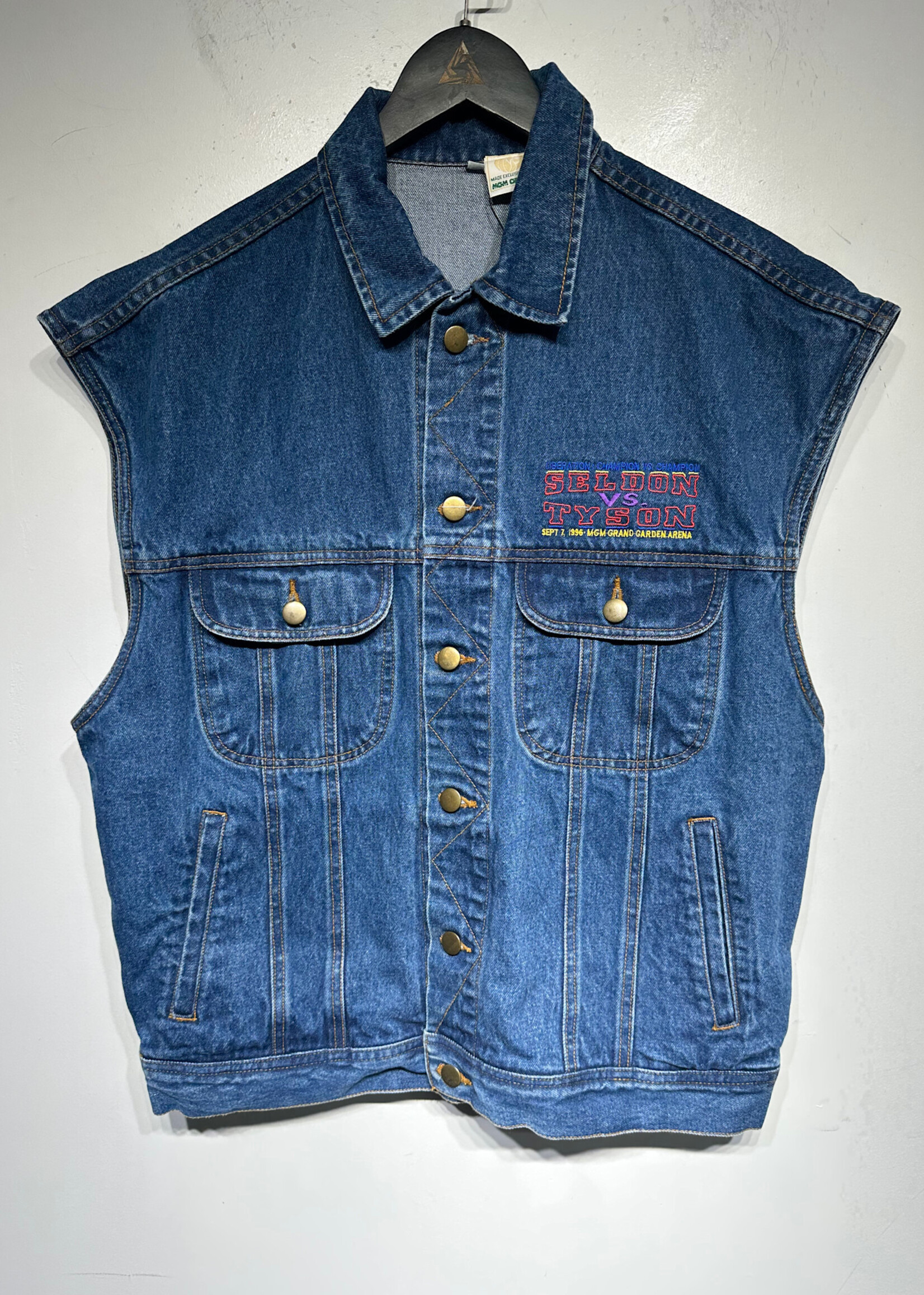 Seldon v Tyson 93 Denim Vest XL
