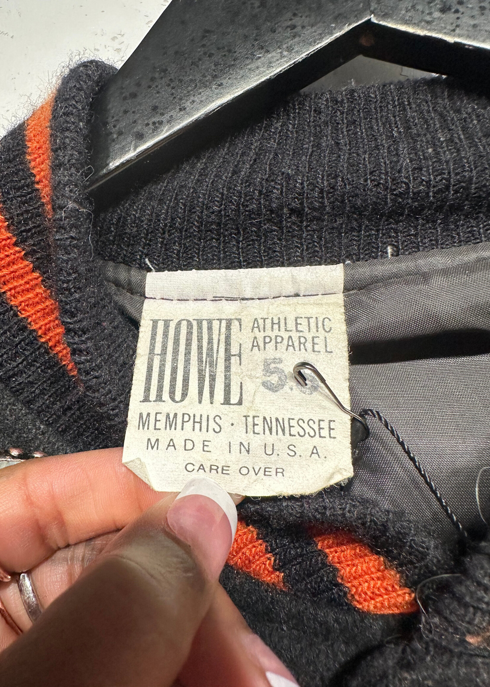 HOWE Vintage Tigers Varsity Jacket Masc XL