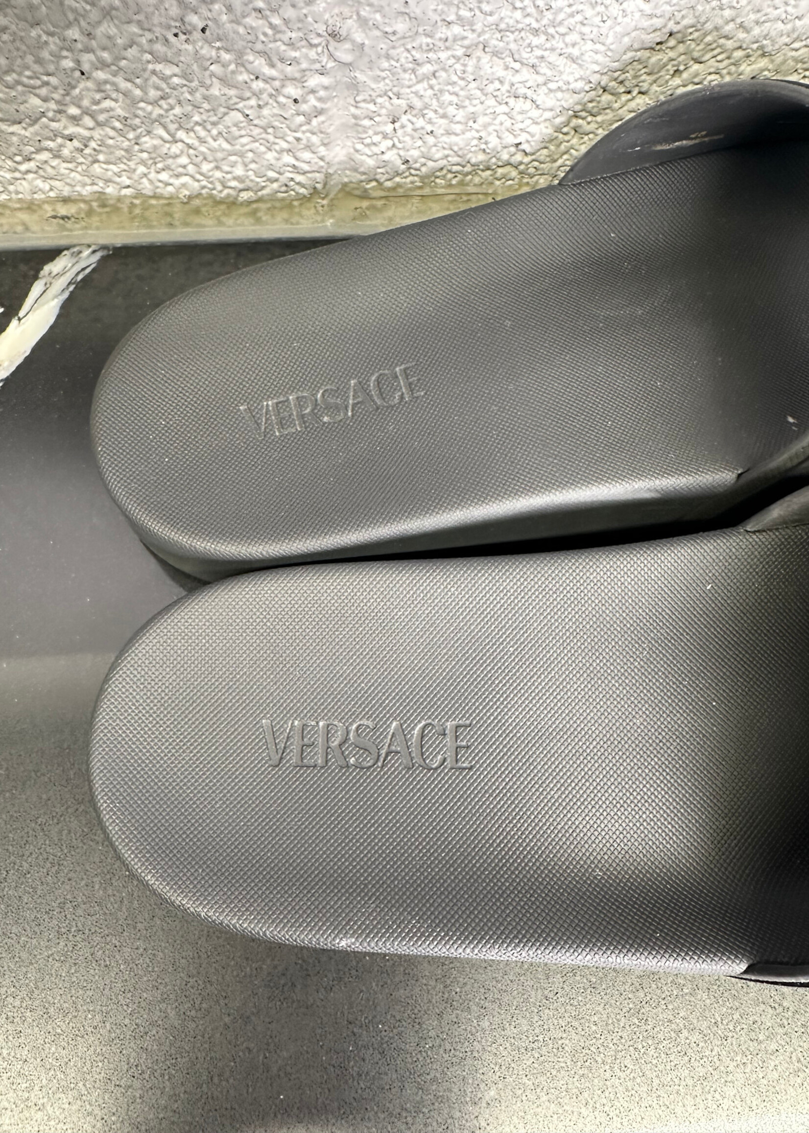 Versace Black Medusa Slides Masc 13