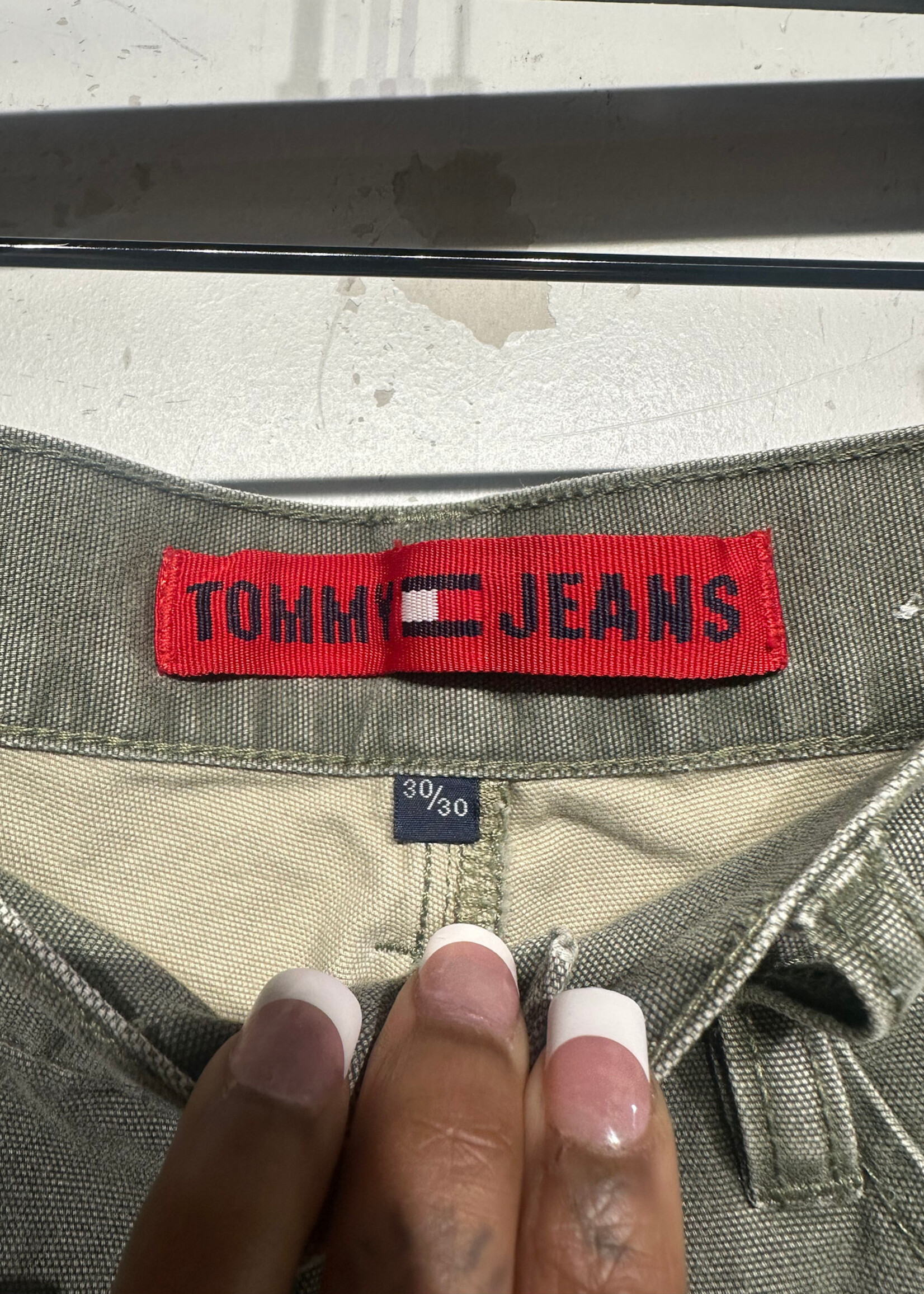 Tommy 00s Green Carpenter Pant Unisex 30