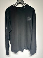 Harley Black Moto Big Hit Logo LS Tee Masc XL