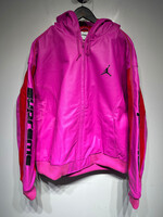 Supreme x Jordan Hooded Leather JKT Pink Masc XXL
