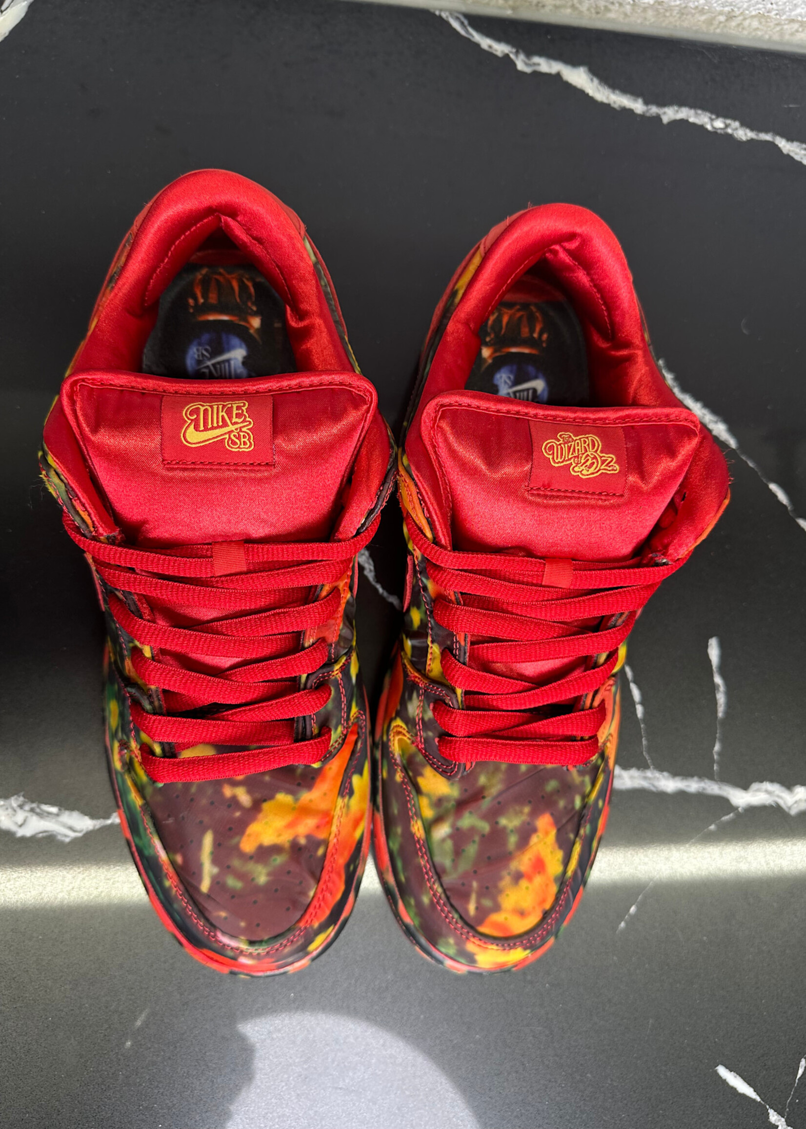 Nike Dunk Low Wizard of OZ Poppy Field Masc 11.5