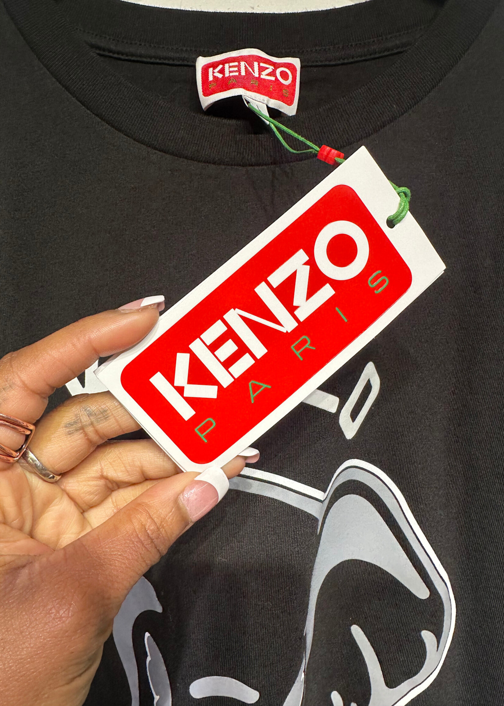 Kenzo NWT Elephant Logo Tee L