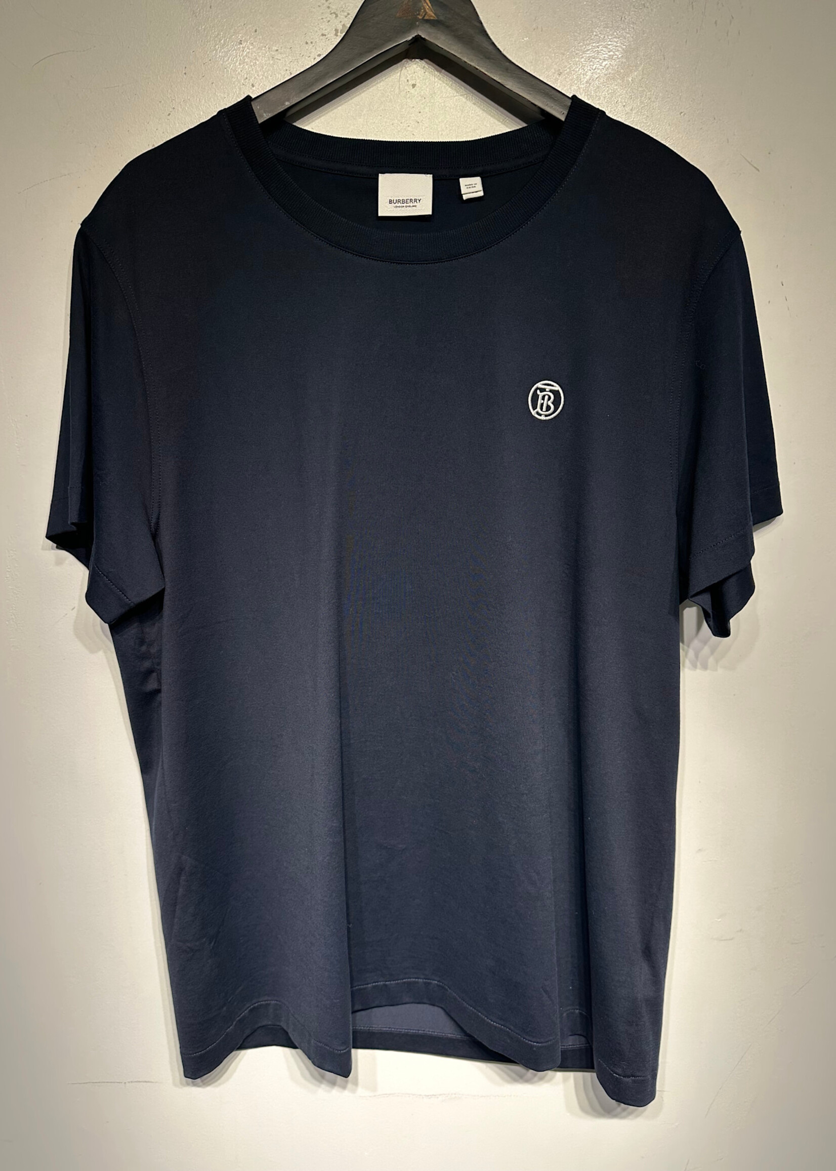 Burberry TB Navy Blue Embroidered Tee XXL