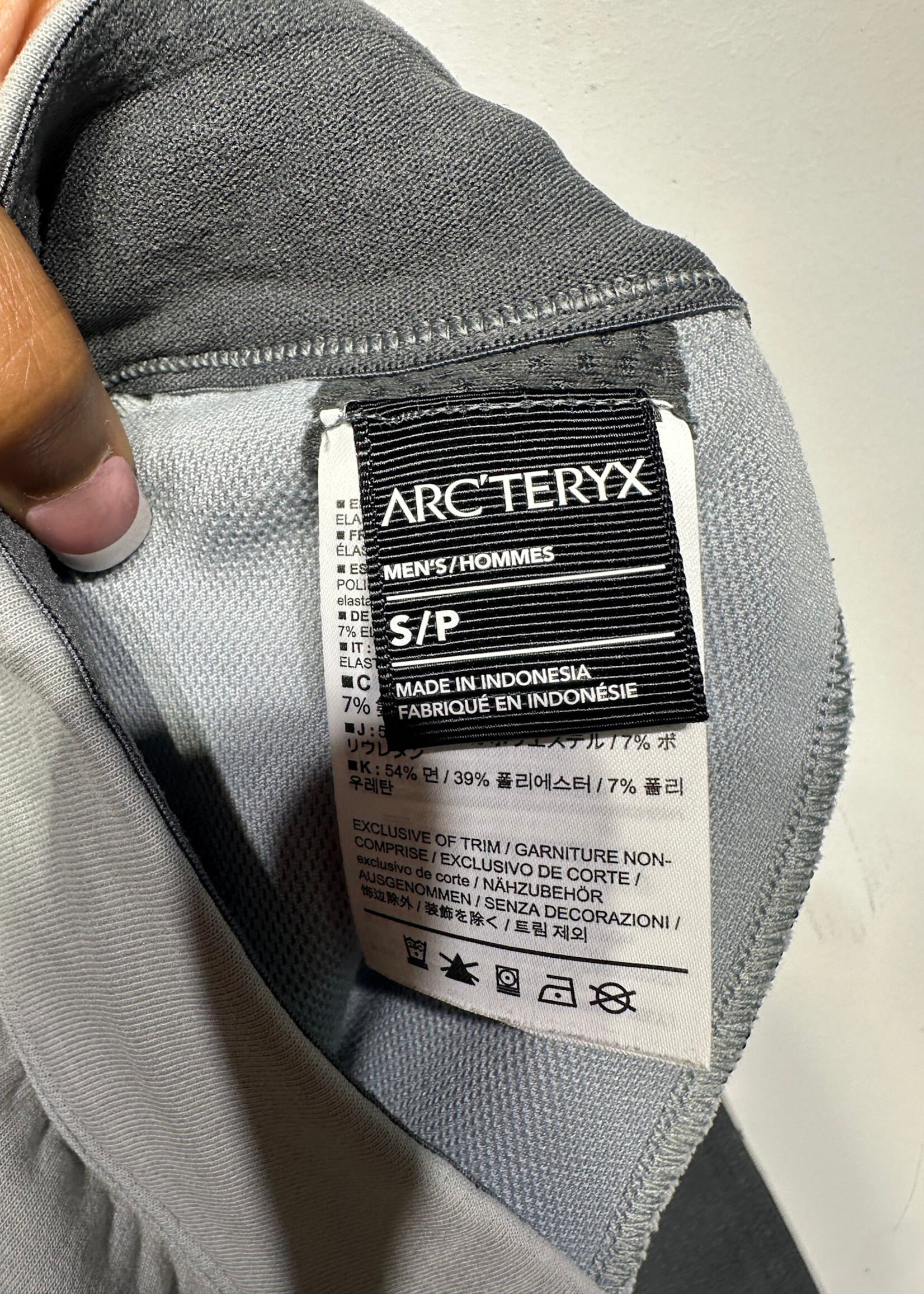 Arc'teryx Grey Hiking Sweatpants Masc S/28-30