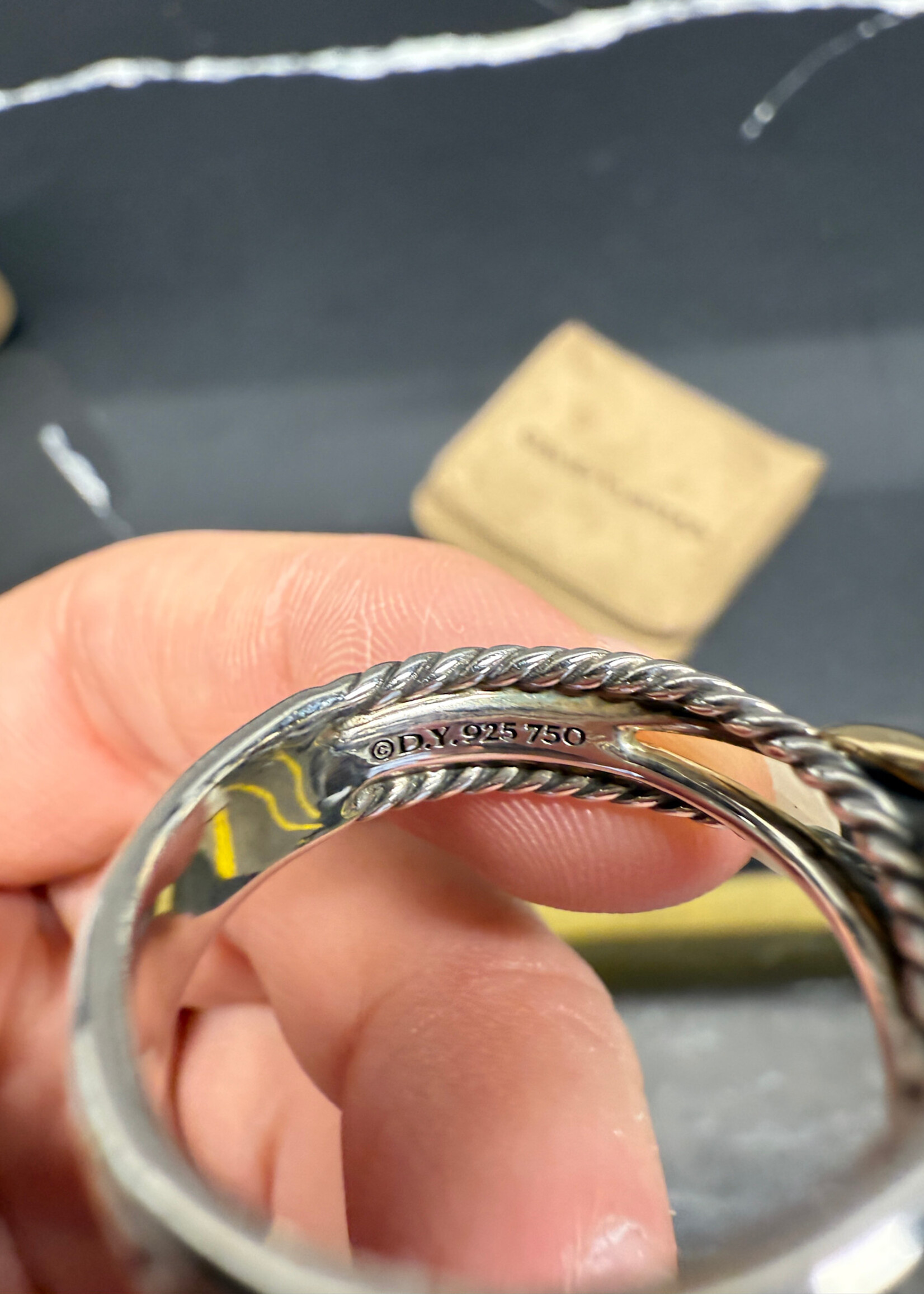 David Yurman Crossover Ring 10
