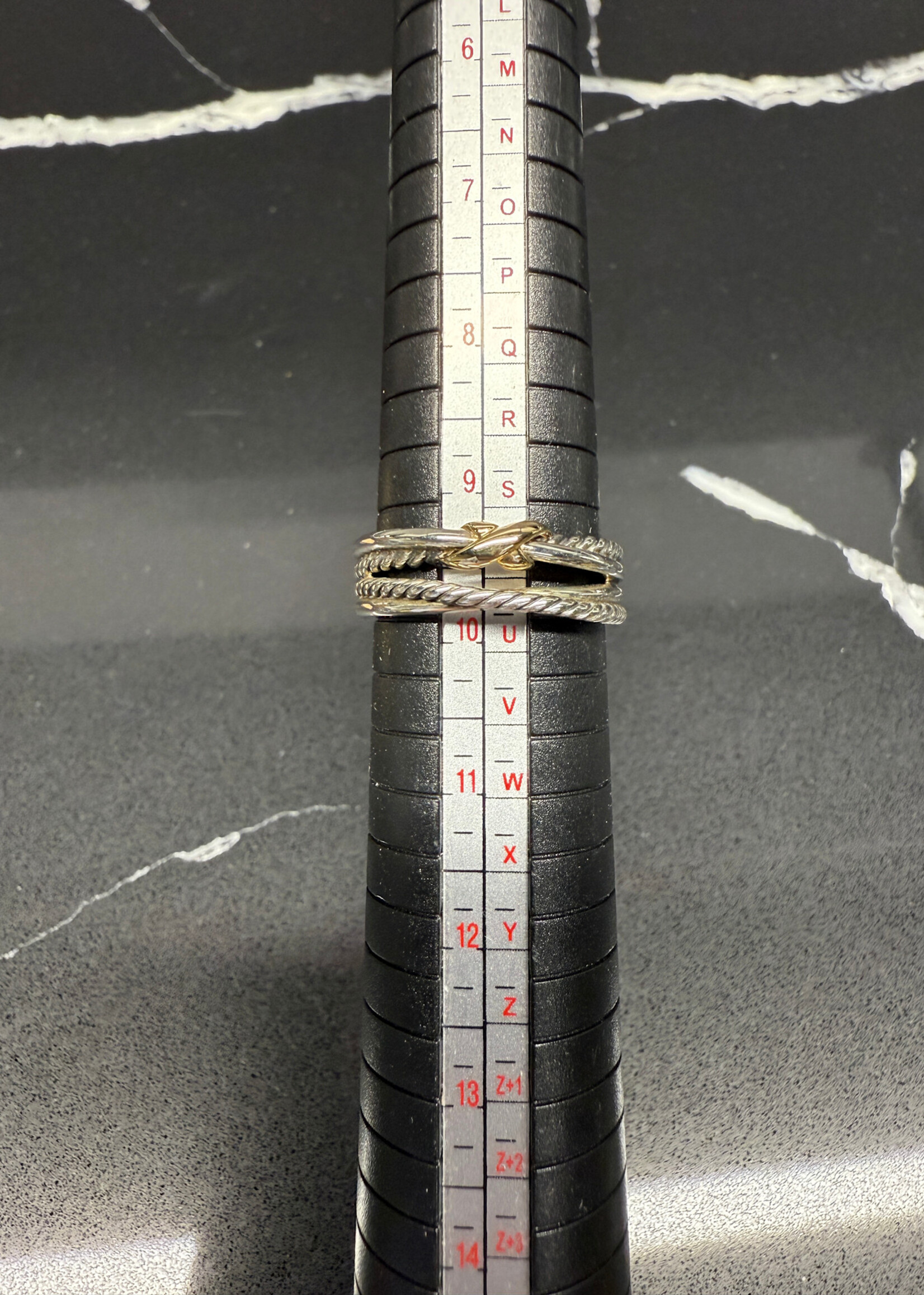 David Yurman Crossover Ring 10