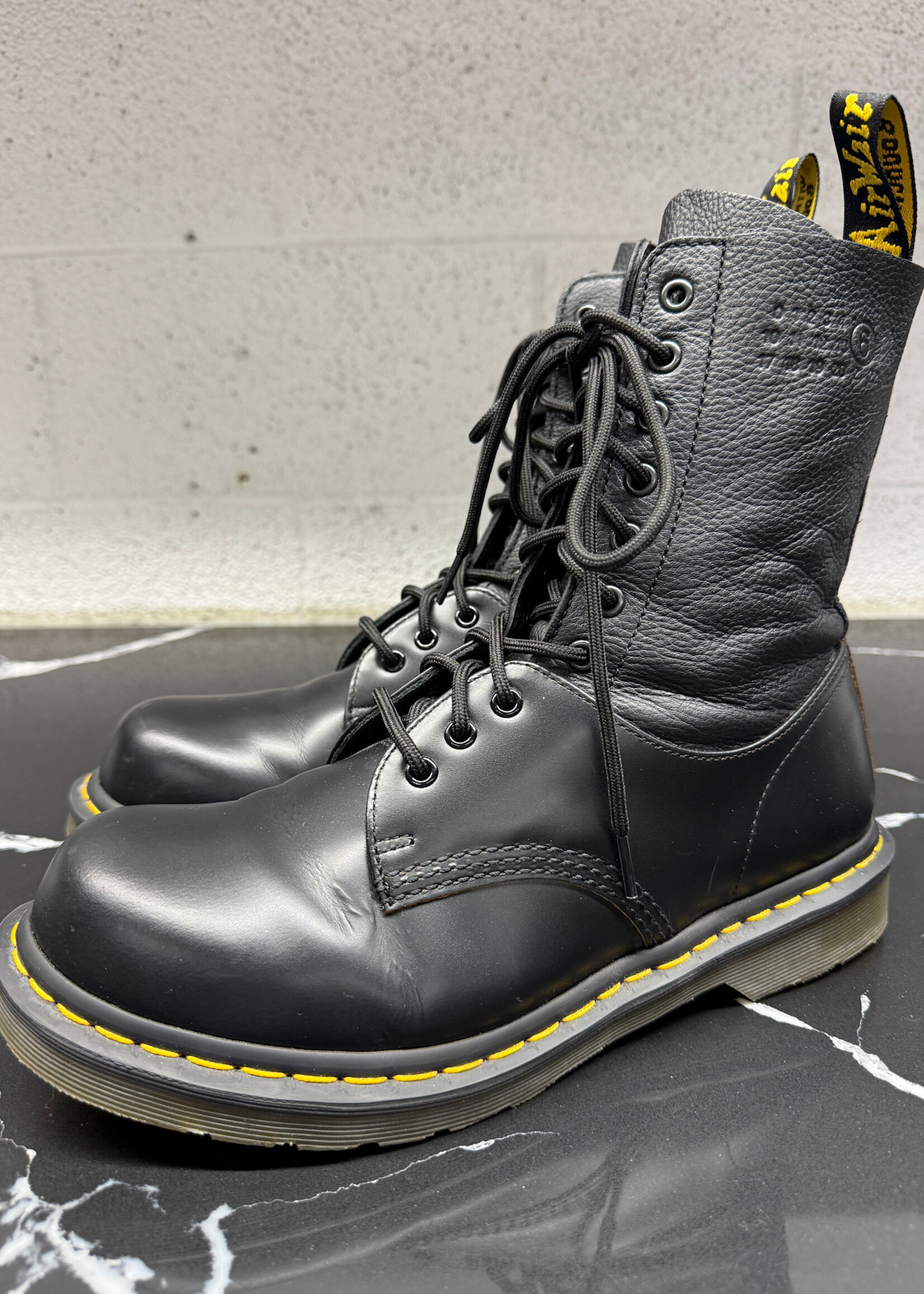 Dr Marten x Margiela Black Hi Tops Masc 10