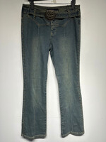 Revolt USA Studded Belted Y2K Jeans 11/Fem 31