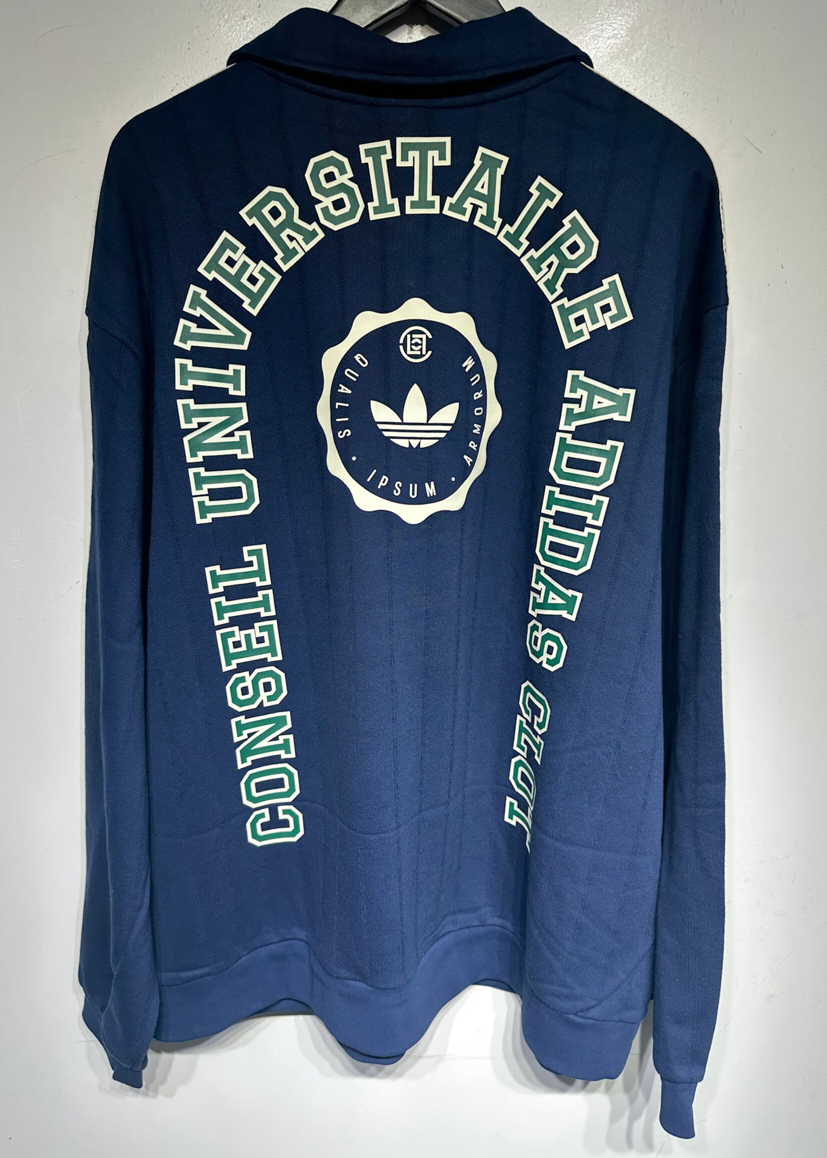 NWT Adidas x Clot Navy 1/4 Zip Track Jacket XXL