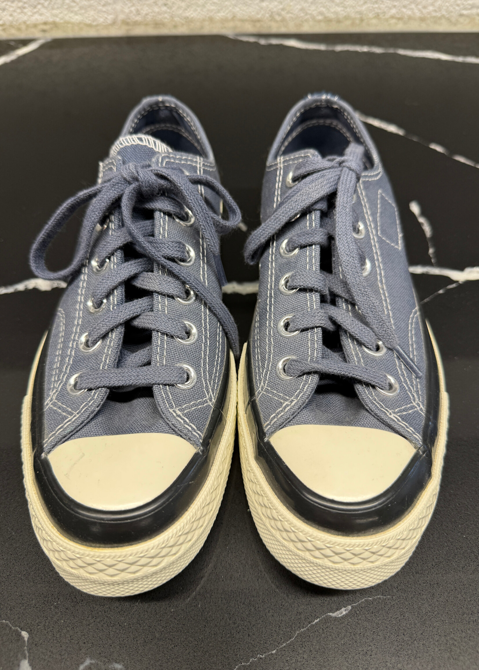 Converse x Moncler x Fragment Navy Blue Fem 7