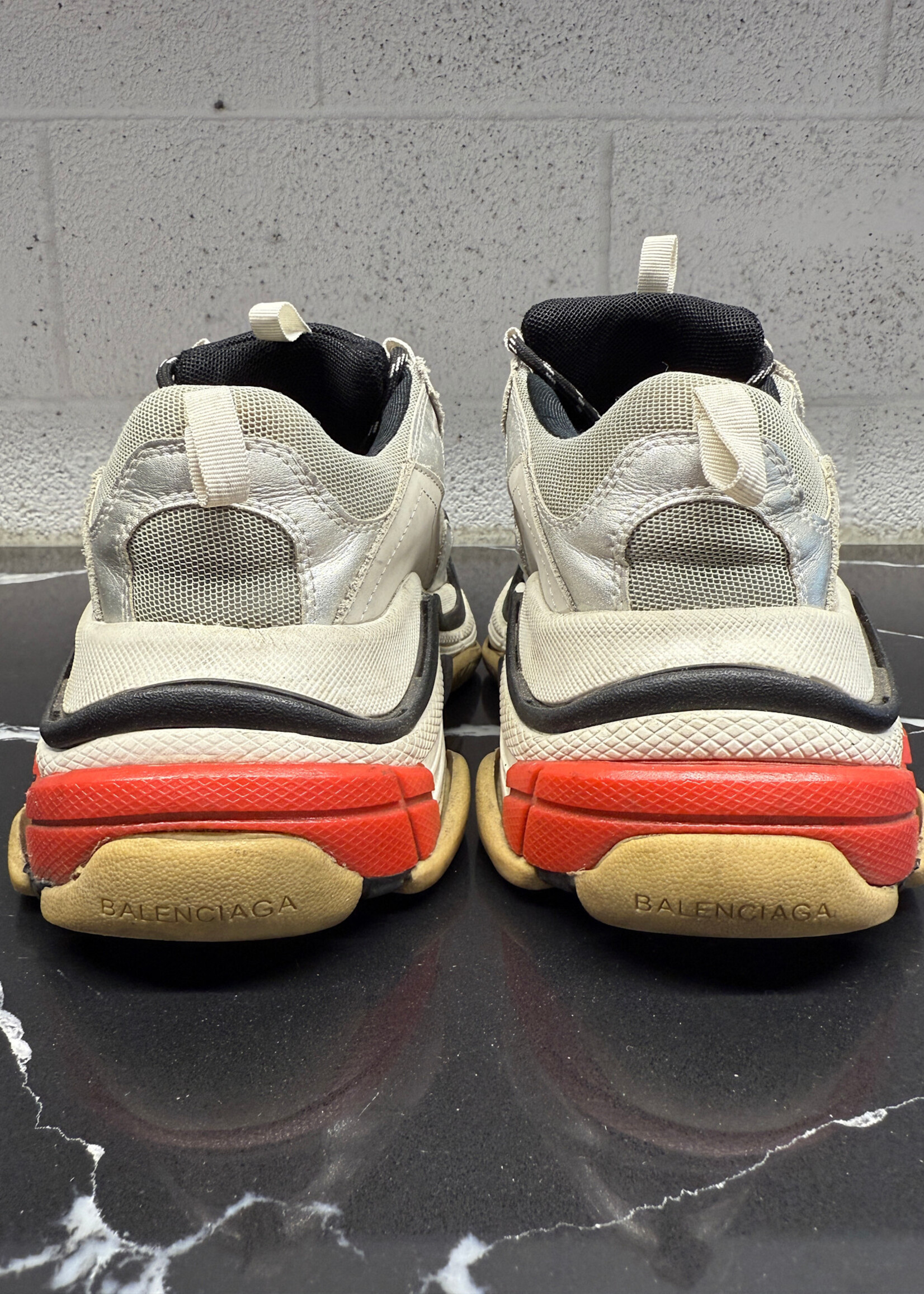 Balenciaga Triple S Silver Black 39/8.5 AS IS