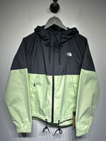 North face NWT Black/Green Zip up Shell Jacket Fem L