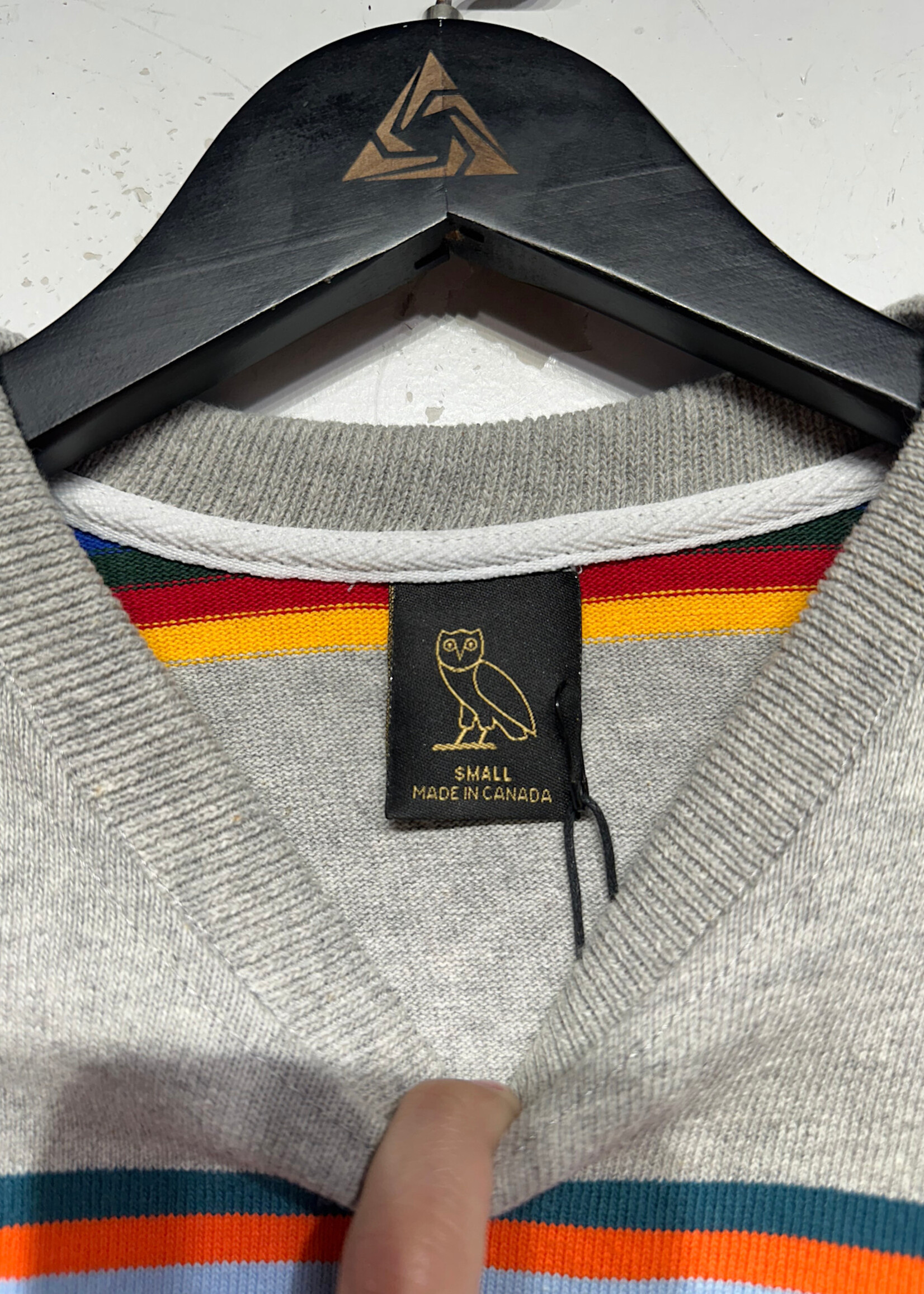 NWT OVO Rugby Sweater Masc S