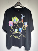 Brain Dead Black Character Organism Tee XXL As Is