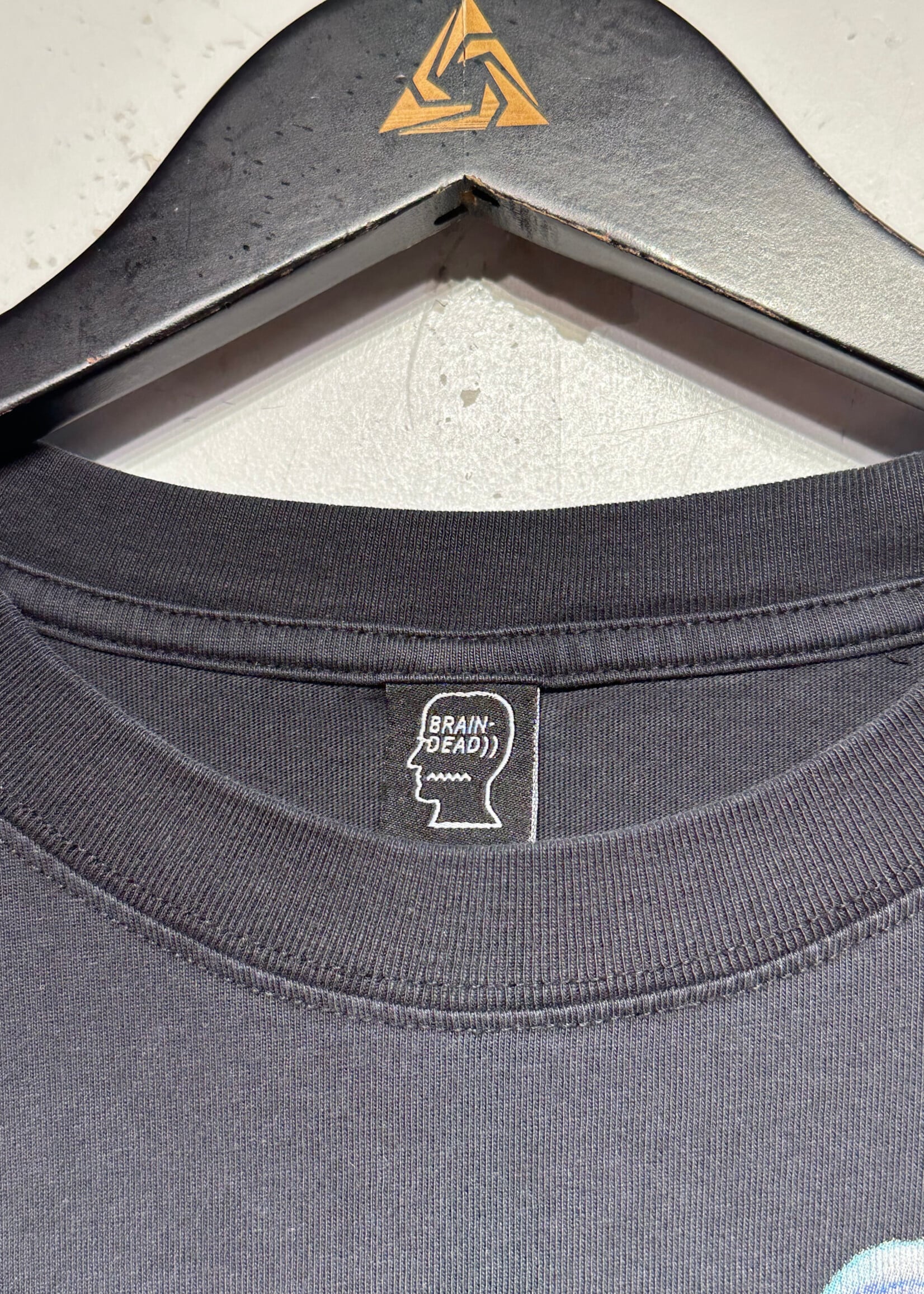 Brain Dead Black Character Organism Tee XXL As Is