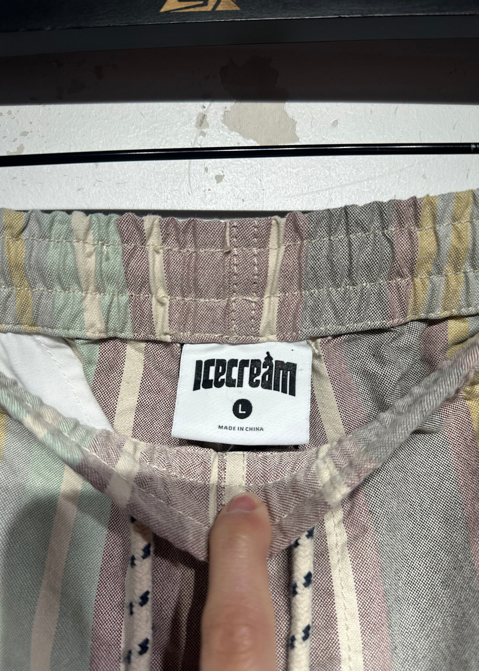BBC Ice Cream Multicolor Striped Shorts L/34