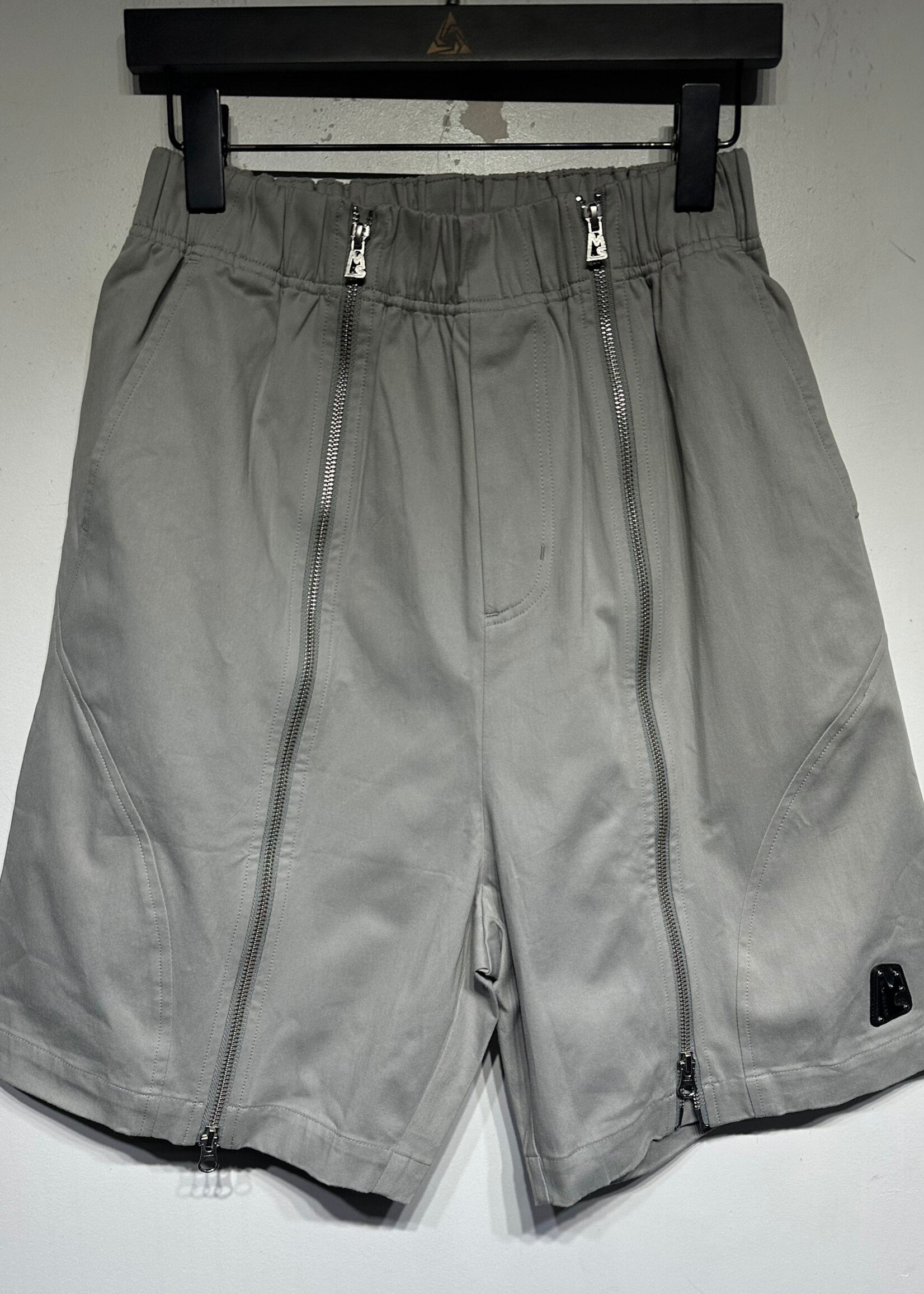 Magnlens Double Zip Grey Shorts Masc 28