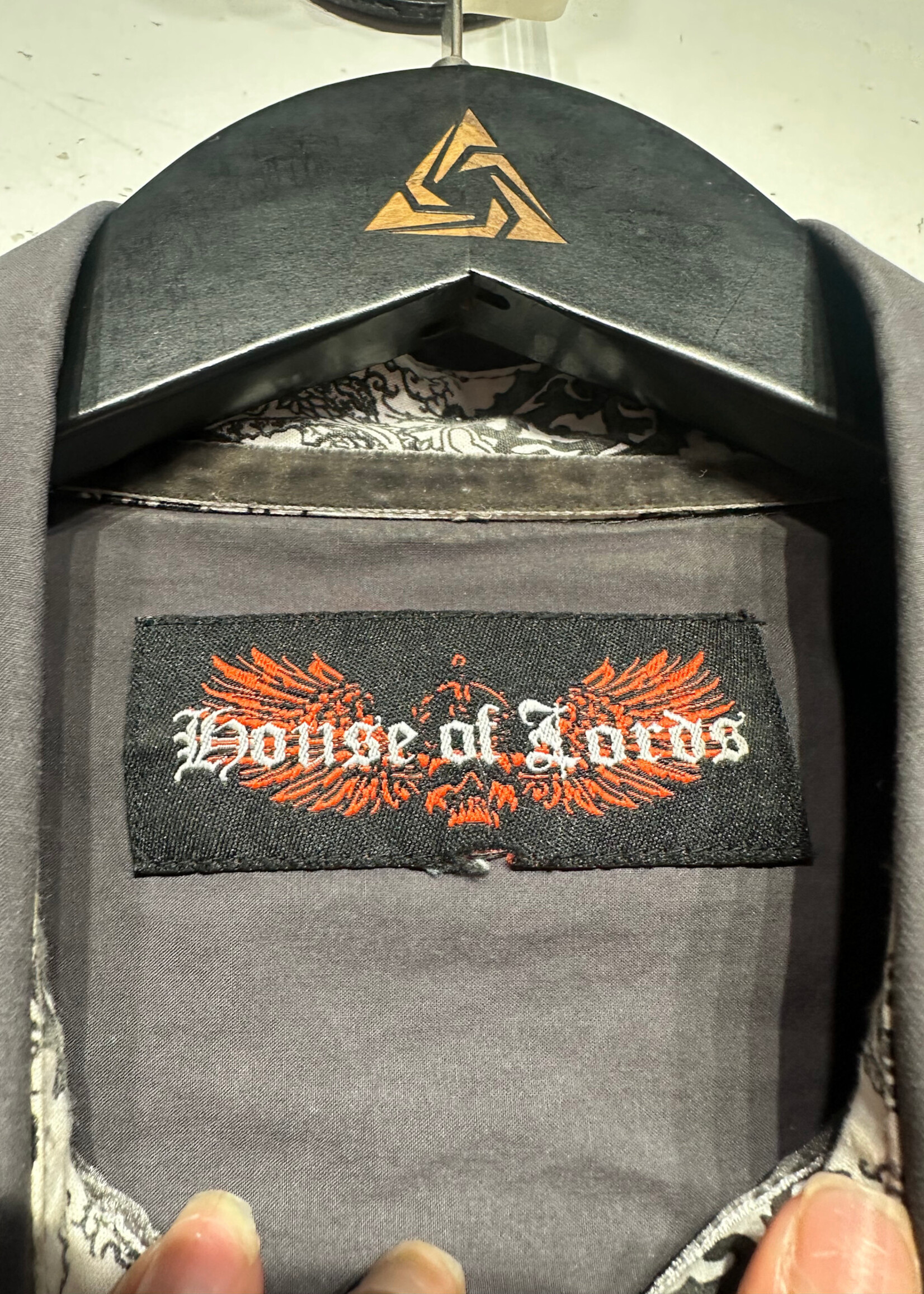 House of Lords Dark Grey Cross BU XL