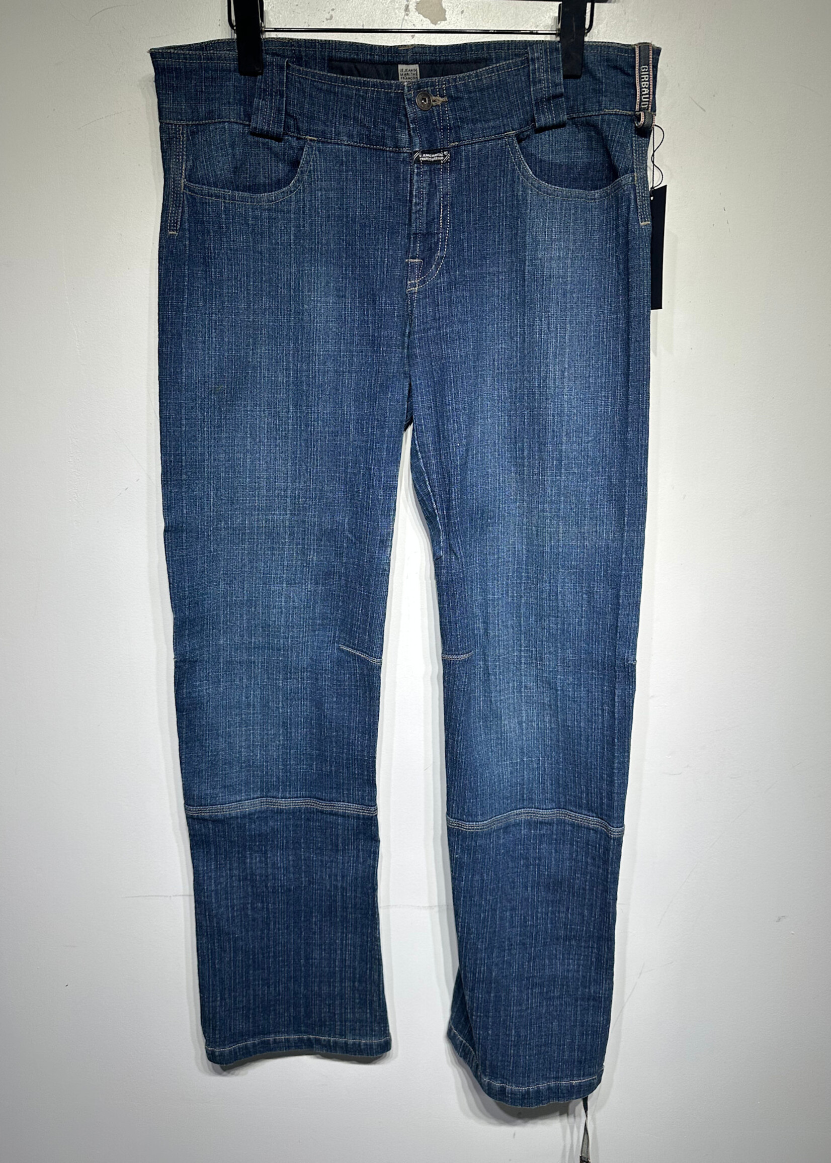 Girbaud 90s Snap Button Bottom Jeans Fem 33 AS IS