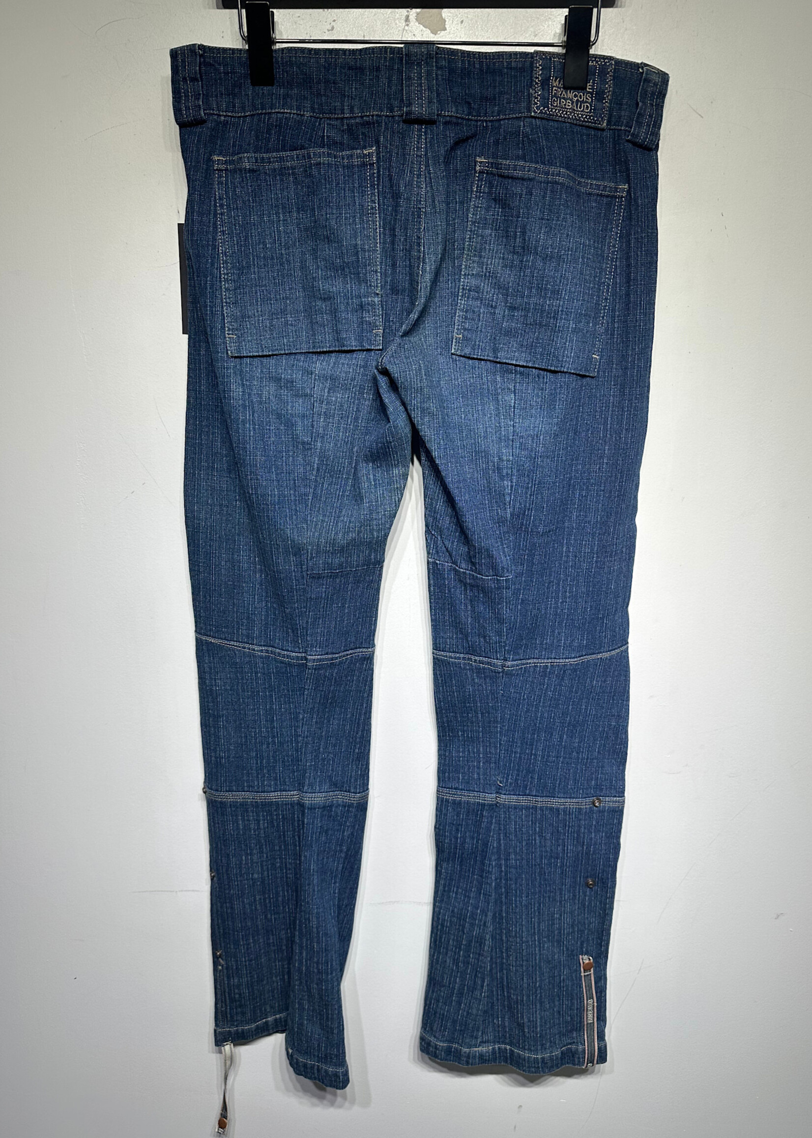 Girbaud 90s Snap Button Bottom Jeans Fem 33 AS IS