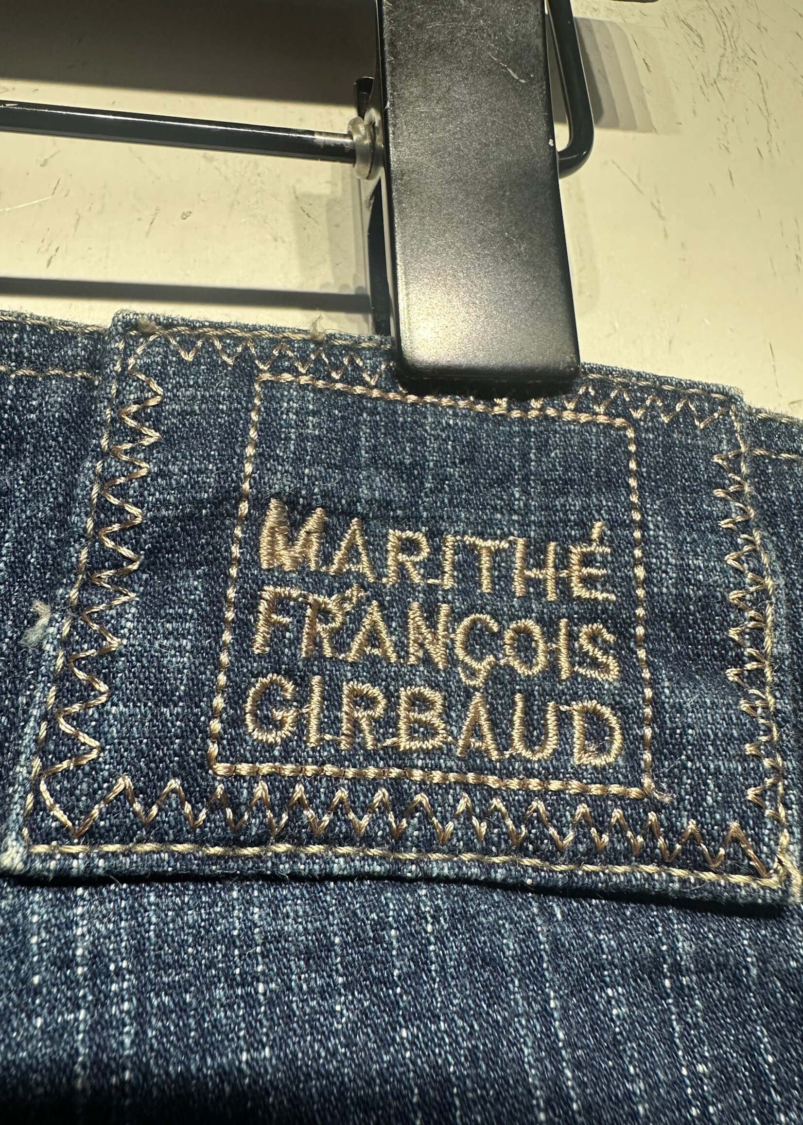 Girbaud 90s Snap Button Bottom Jeans Fem 33 AS IS