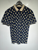 D&G Blue Monogram Polo XL