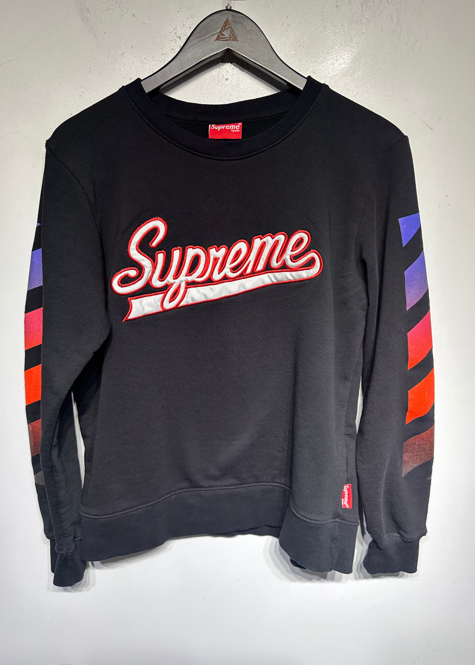 Supreme Colorblock Sleeve Sweater S