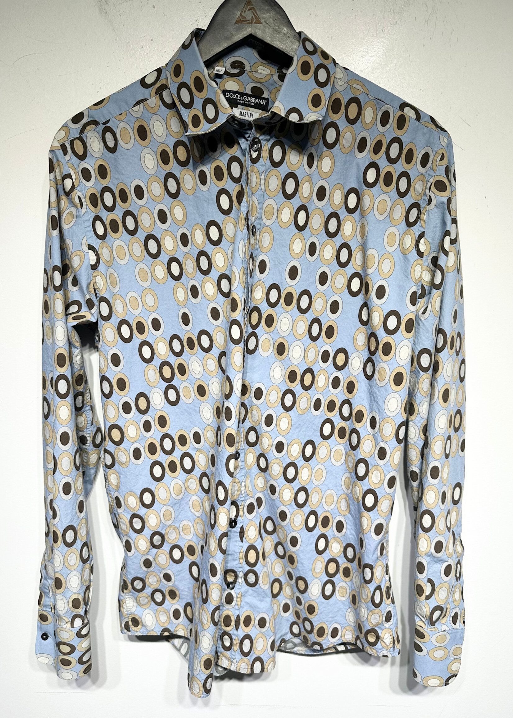 Dolce&Gabbana Martini Blue BU LS L Masc