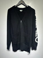 Kenzo Black Kniited Big Pocket Zip Cardigan Masc M