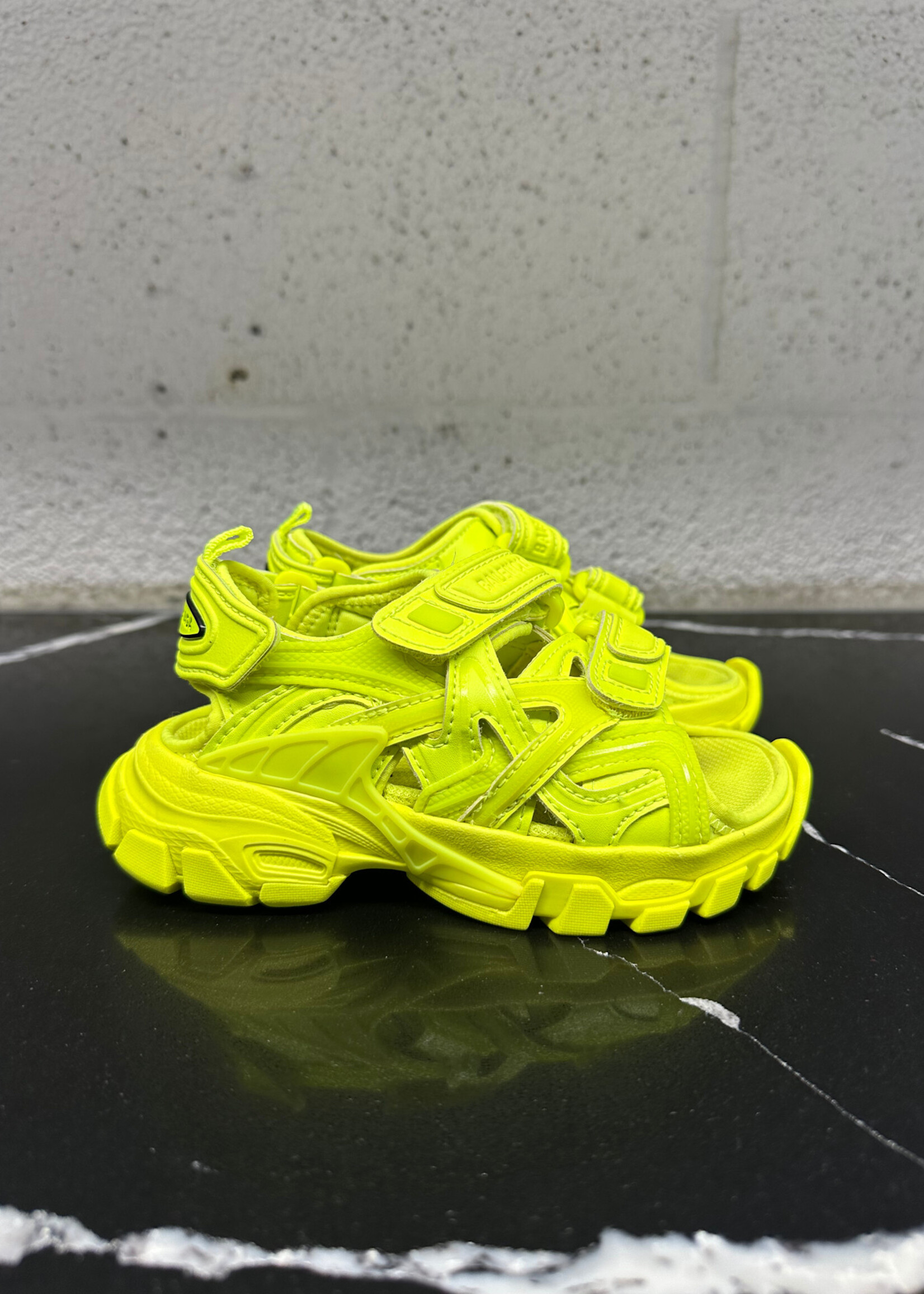 Balenciaga Yellow Track Sandals 9.5cc
