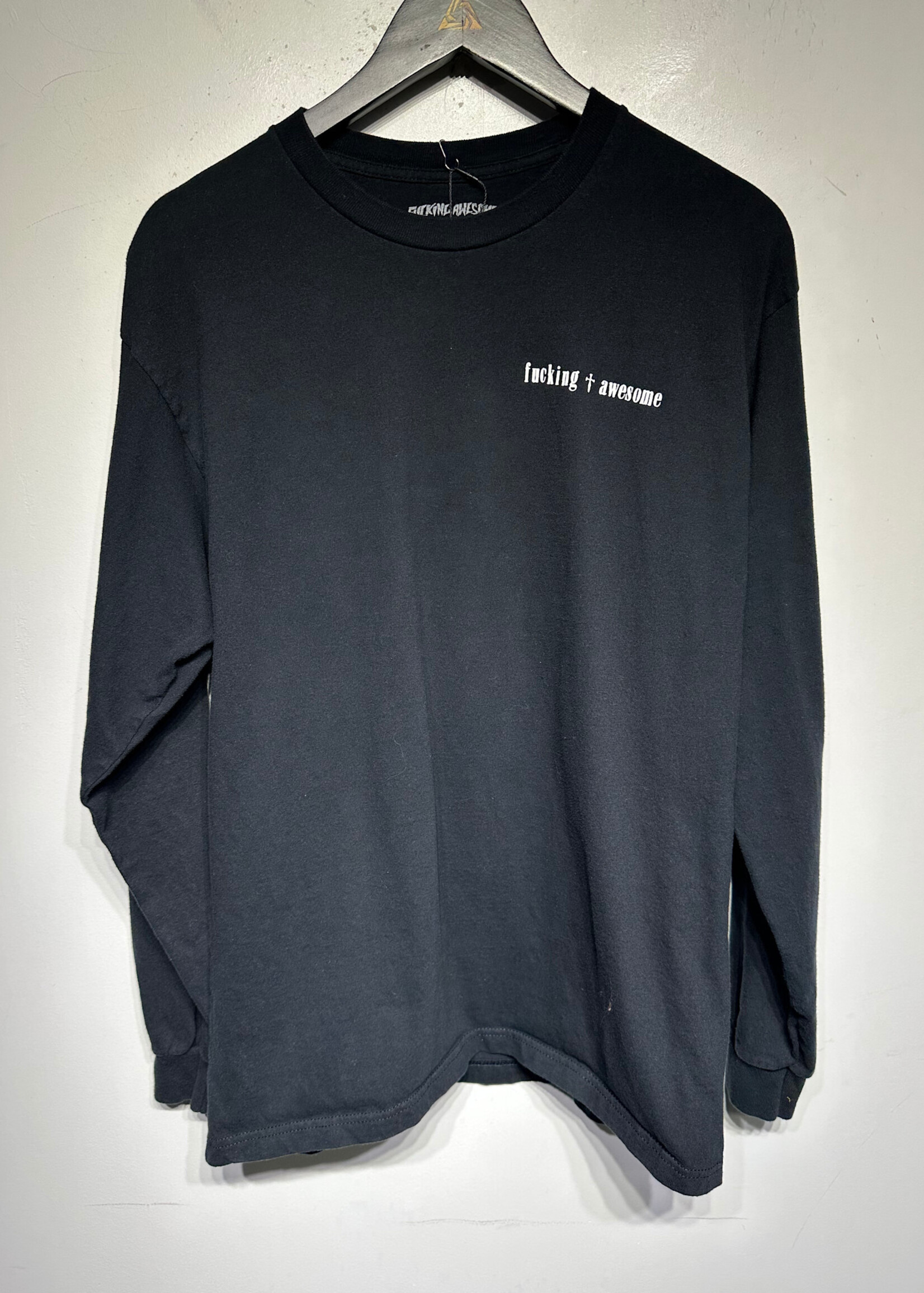 Fucking Awesome Statue Graphic Black LS L