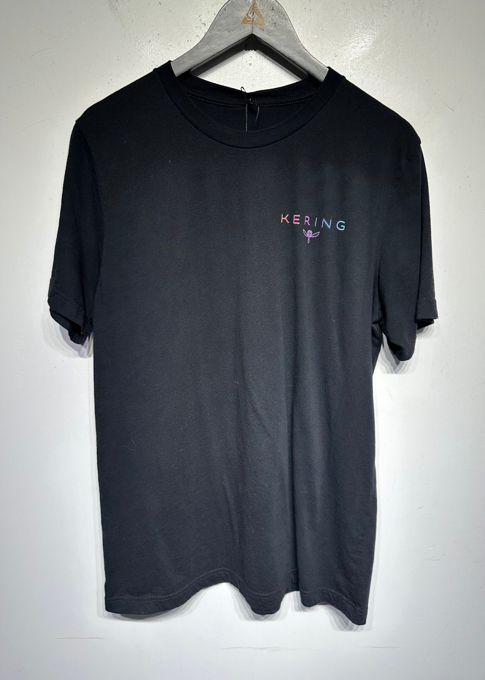 Kering Black High Fashion Logo Tee M